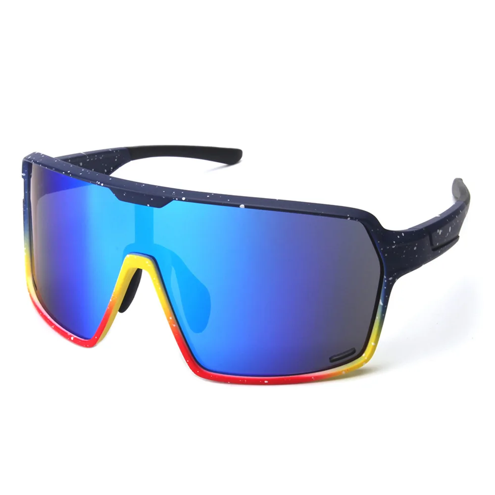 

Fashionable UV-resistant PC Lens Large Frame Outdoor Wind Sand Protective Goggles Road Cycling Glasses Riding Sunglasses