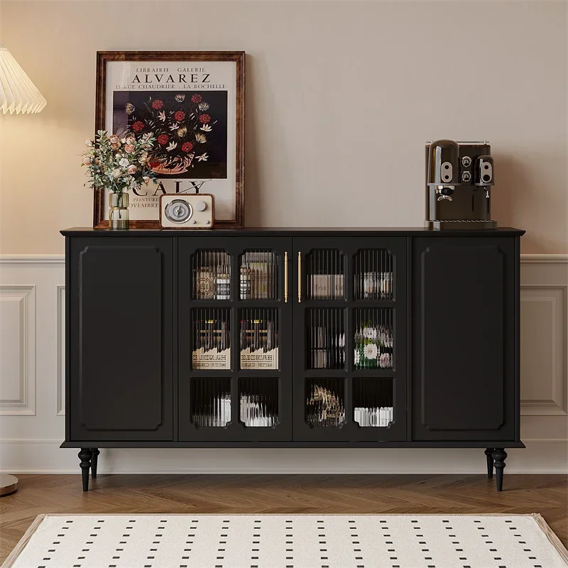 Xl Sideboard Cabinet 30cm Thin Cabinet Wall Cabinet Ultra-Thin Narrow Tea Cabinet