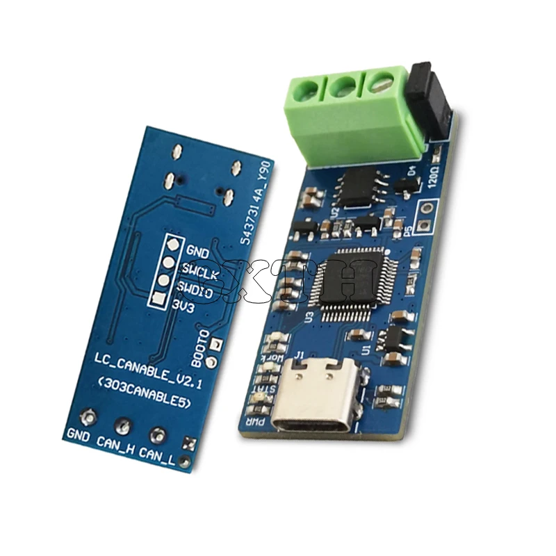 Type-C USB To CAN Module CANABLE V2.0 STM32G4 Supports CAN2.0 CAN-FD CAN Bus Analyzer