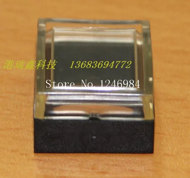 [SA]M16 rectangular button flashing Taiwan rubber cap transparent key caps--50pcs/lot