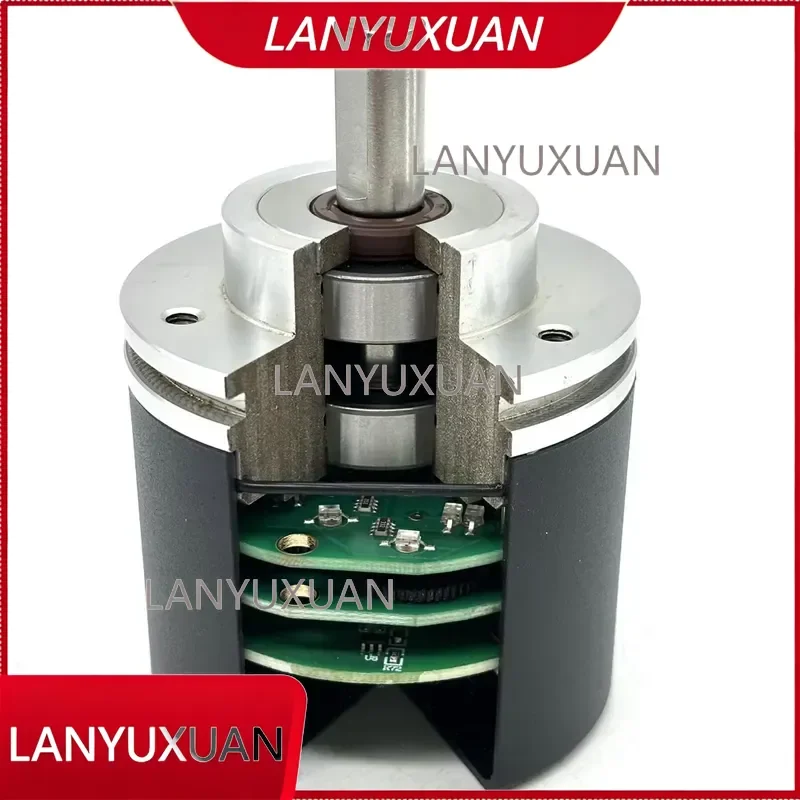 multi-turn rotary encoder SSI /4-20mA/ MODBUS RTU/canopen/parallel/RS422/RS485/0-10V/0-5V /EtherCat output