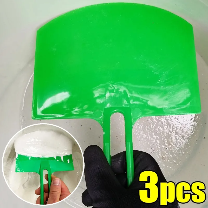 Curved Putty Knife Scraper Scoops Bucket Scrapers for Drywall Finishing Paint Plaster Scraping Decals Patch Construction Tools