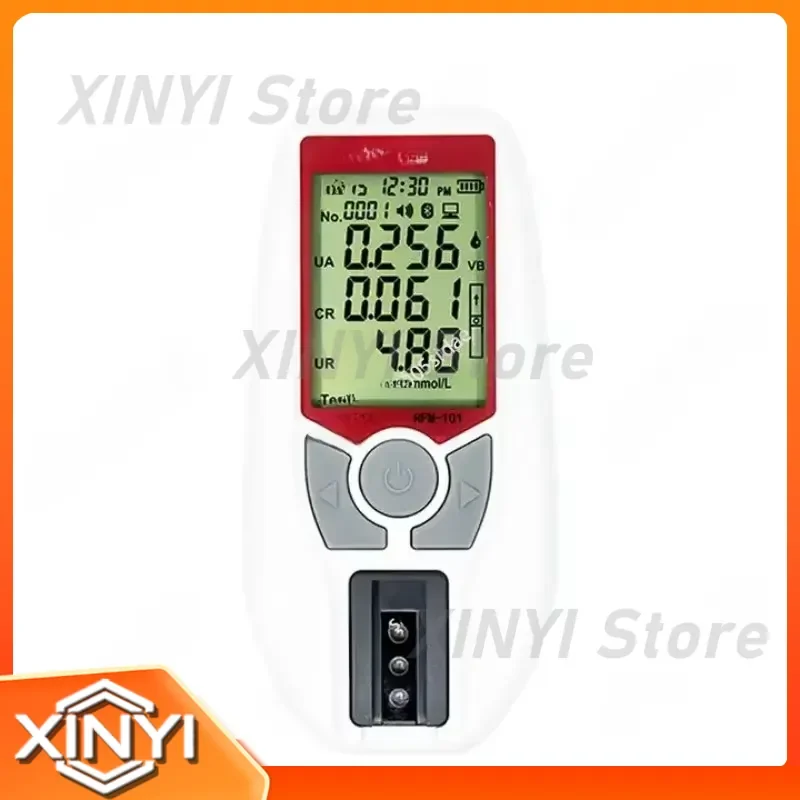 Kidney Function Test Meter for Uric Acid Creatinine Urea 3-in-1 Lab-Quality Renal Function Analyzer for Clinic Use