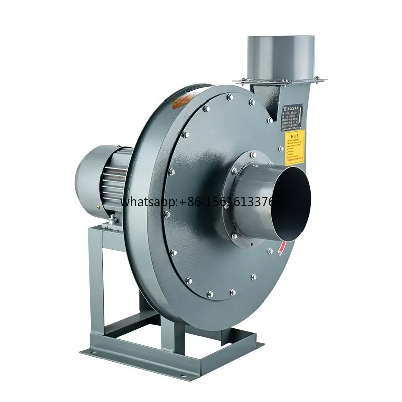 

9-19 High-pressure Centrifugal Industrial Forced Ventilation Fan 3-4KW Blower Material Conveying Exhaust Fan 380V