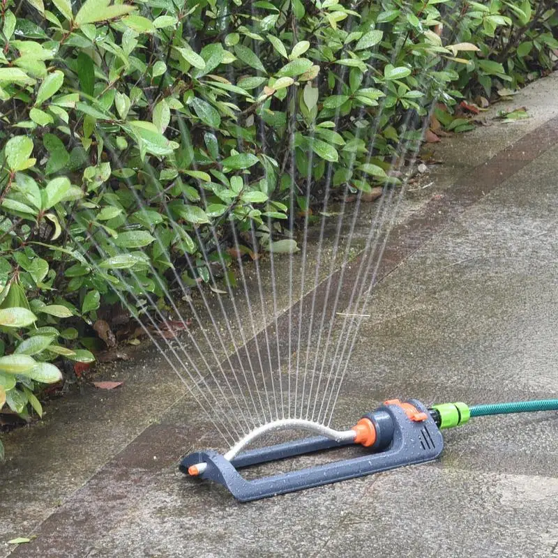 Lawn Swing Sprinkler Automatic 19 Nozzle Garden Sprayer Watering Agriculture Watering Garden Irrigation Sprinkler System