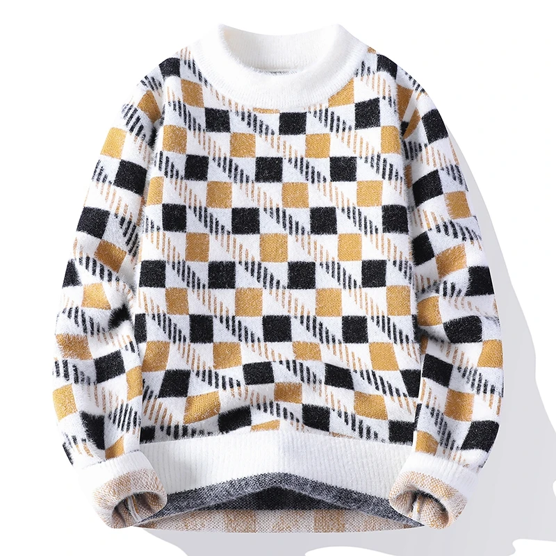 Ethnic Wear Men'S Fashion - Pull tendance pour homme à col