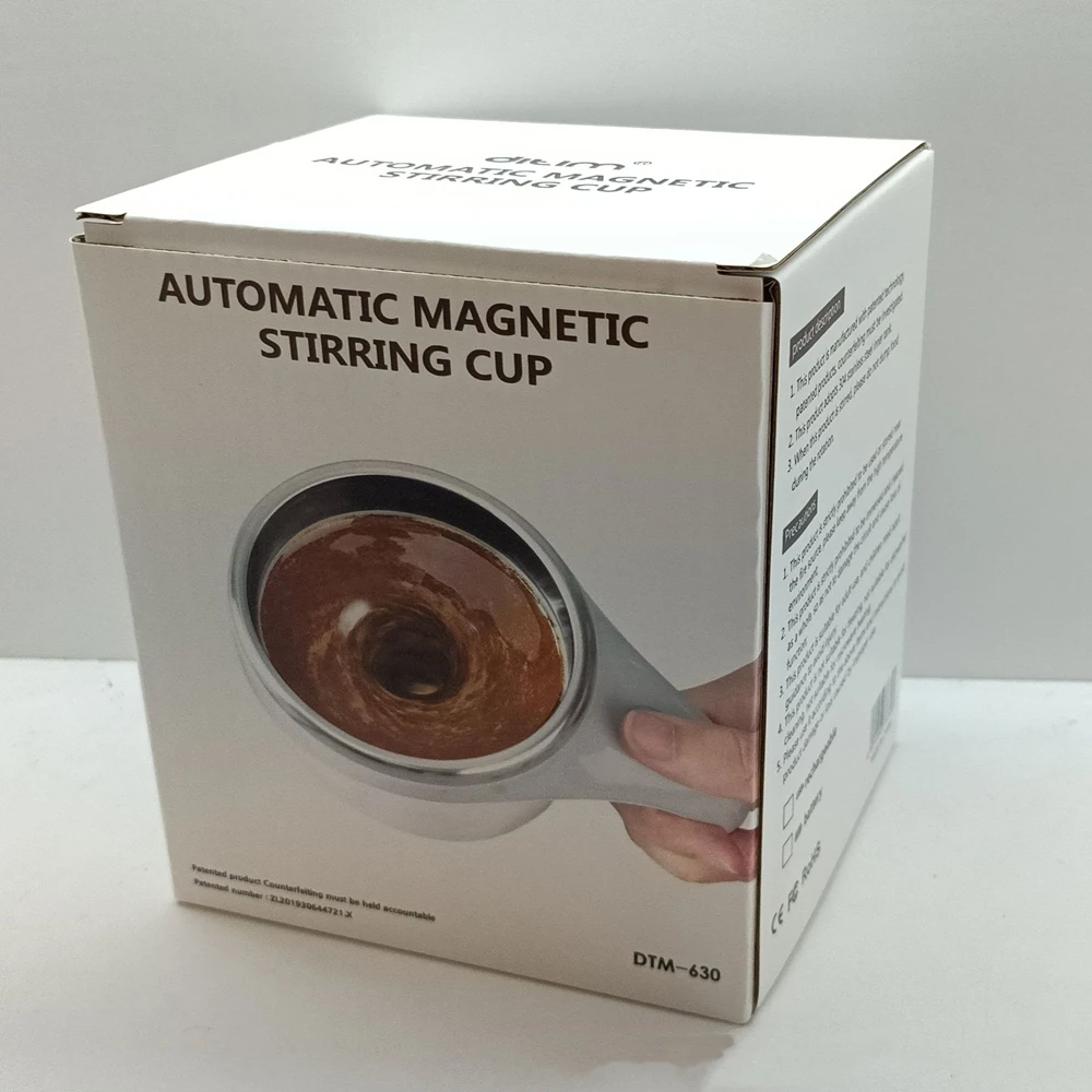 New Automatic Self Stirring Magnetic Mug Creative Stainless Steel Coffee Milk Mixing Cup Blender Lazy Smart Mixer Thermal Cup