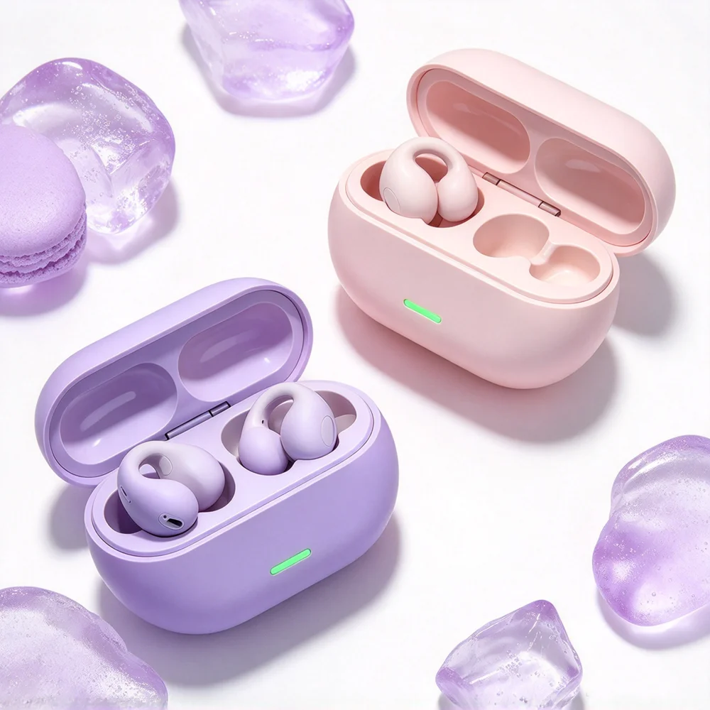 TWS Wireless Earbuds Fone Bluetooth Earphones Provide Rich Sound Expression Soft Ear Contact Touch Command for Audio Adjustment