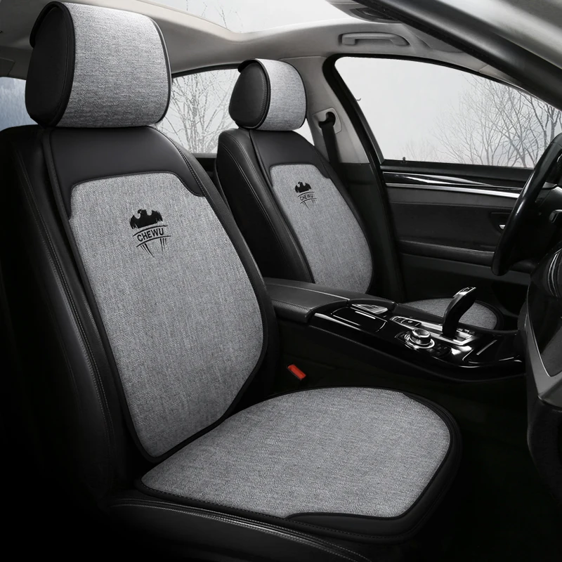 Universal Car Seat Cover Seat Cushion for TOYOTA CHR Corolla Yaris Sienna Vios Fortuner Kluger Sequoia Wish Car Accessories