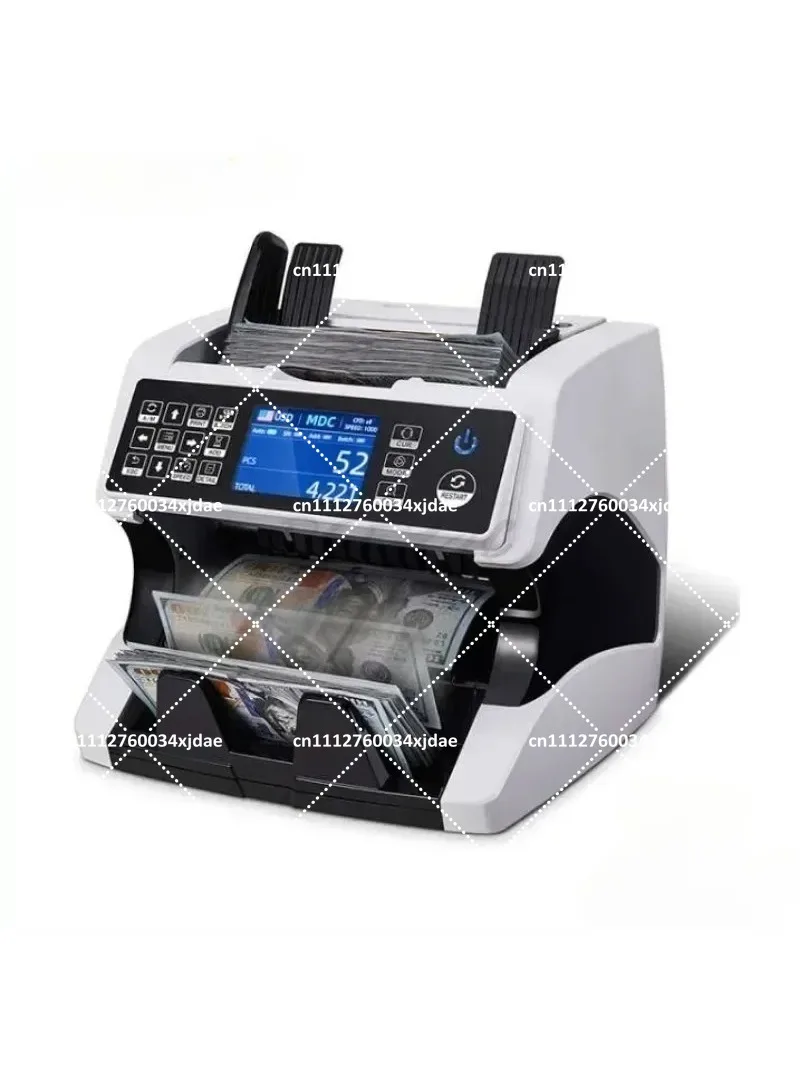 CIS Image Scanning Currency Counter for USD EUR Verification, Vertical Bill Counting Machine