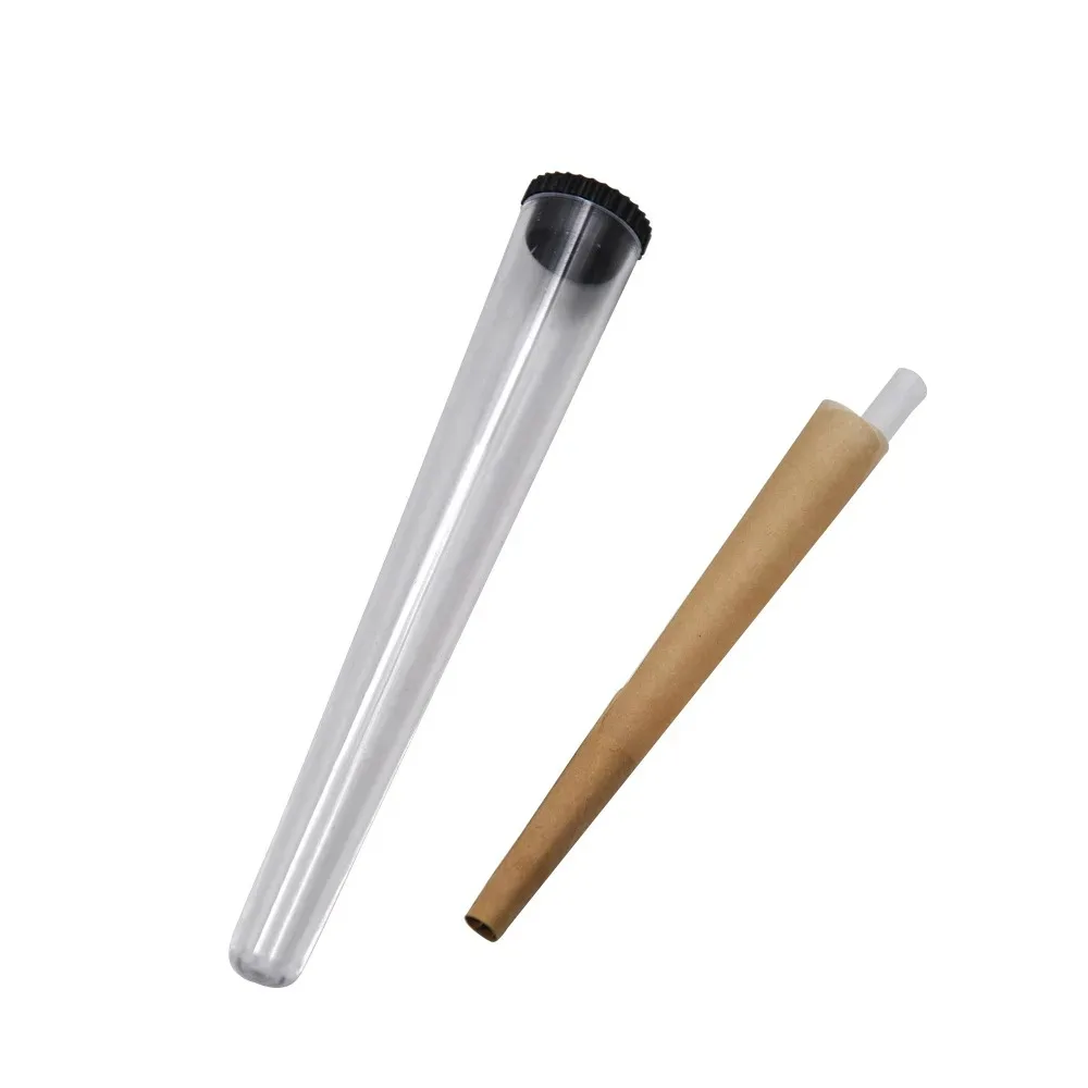 20/40/60Cigarette Storage Tube Vial Cigarette Waterproof Airtight Tubes Smell Proof Smell Cigarette Solid Storage Seal Container