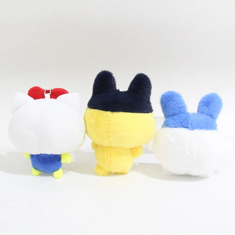 Tamagotchi Portachiavi Ciondolo Simpatico Cartone Animato Animale Domestico Peluche Chiavi Catena Anni '90 Nostalgico Animali Elettronici Animali di Peluche Giocattoli Regali per Bambini