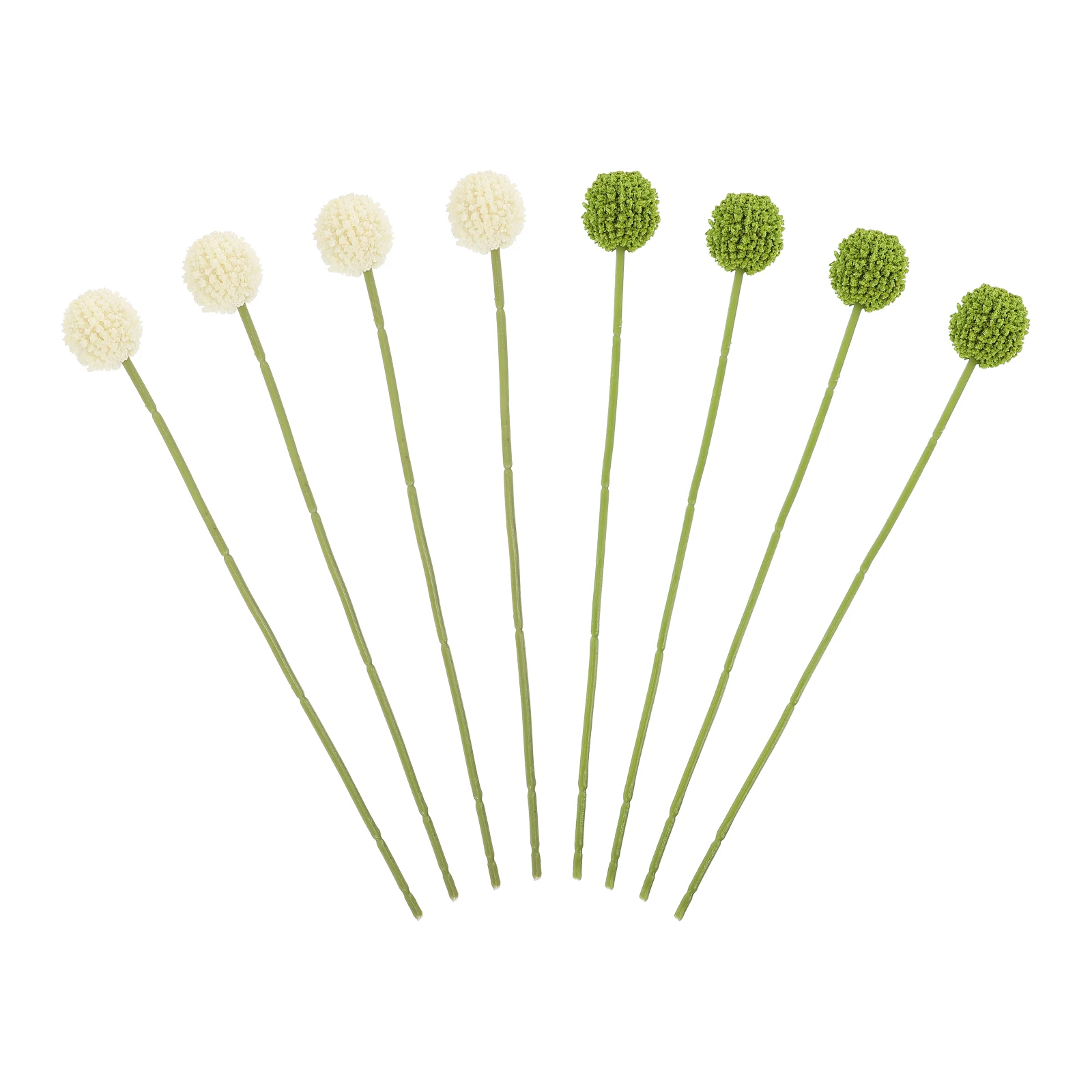 

8 Pcs Golden Ball Craspedia Realistic Plastic Flowers Home Office Decor Wedding Party Craspedia For Wedding naments