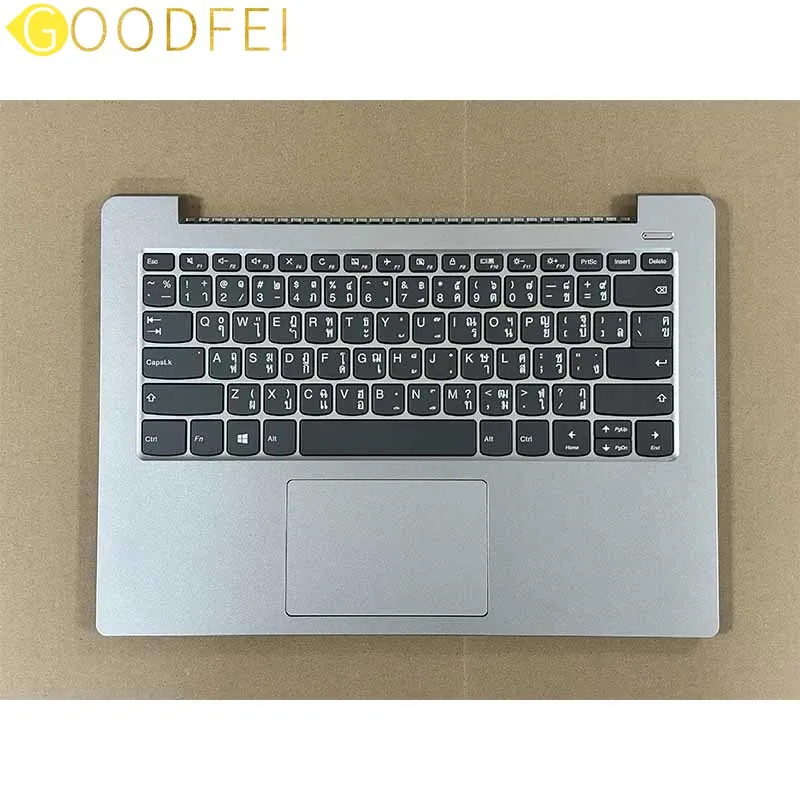 

New Original For Lenovo Ideapad 330S-14 330S-14IKB 330S-14AST Silver Laptop Keyboard Palmrest Upper Case Touchpad 5CB0R07638