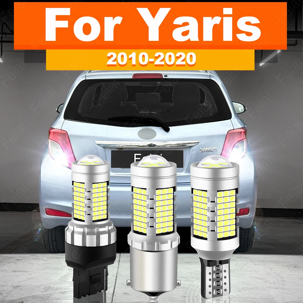 LED Reverse Light For Toyota Yaris XP130 XP150 2010 2011 2012 2013 2014 2015 2016 2017-2020 Yaris Accessories LED Reversing Bulb