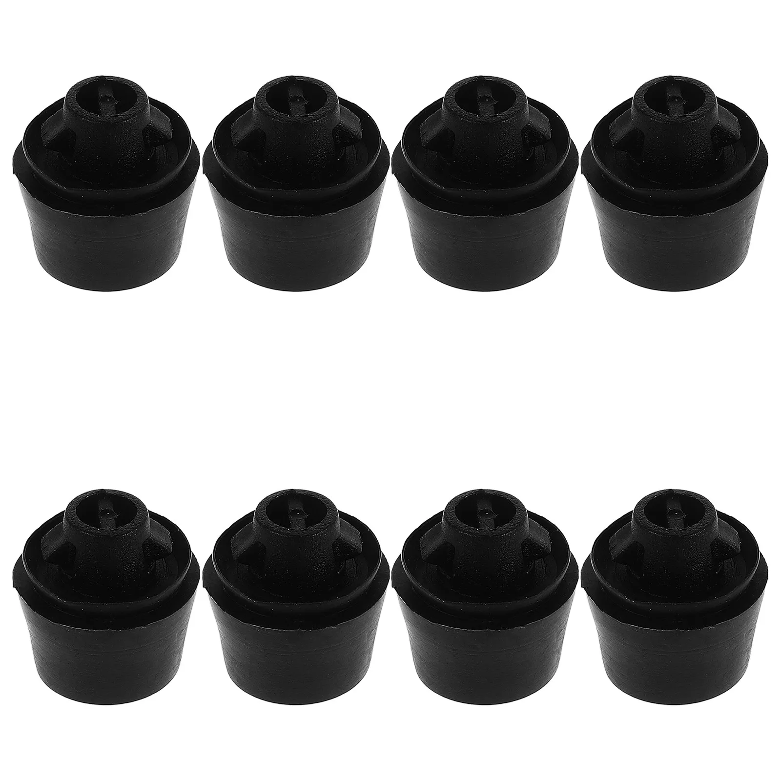 8Pcs Car Door Rubber Bumper -02 Noise Reducer Shock Absorber Compatible for Seventh Generation Car Door Edge Guard