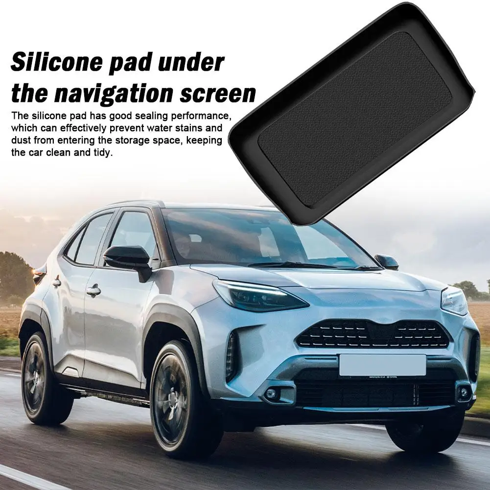 

Silicone Pad for Toyota Yaris Cross 2019-2025 - Under Navigation Screen Storage Box Mat. Anti-slip Dustproof Silicone