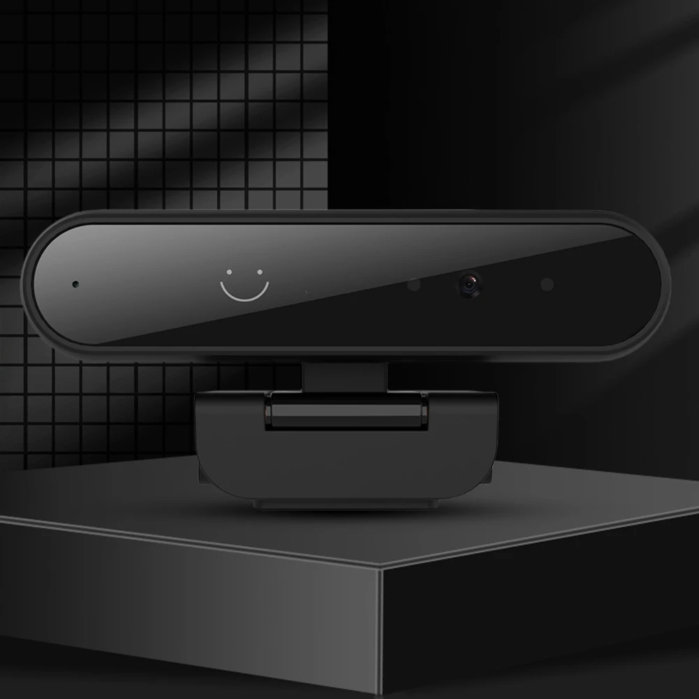 كاميرا ويب للتعرف على الوجه، ميكروفون مدمج لنظام التشغيل Windows Hello Identification Login كاميرا ويب للكمبيوتر المكتبي المحمول