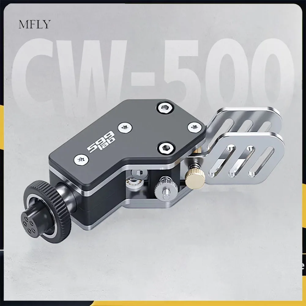 CW-500 Mini Dual Paddle Morse Key Compact Type CW Morse Keyer For TX-500 Discovery Radio Lab599