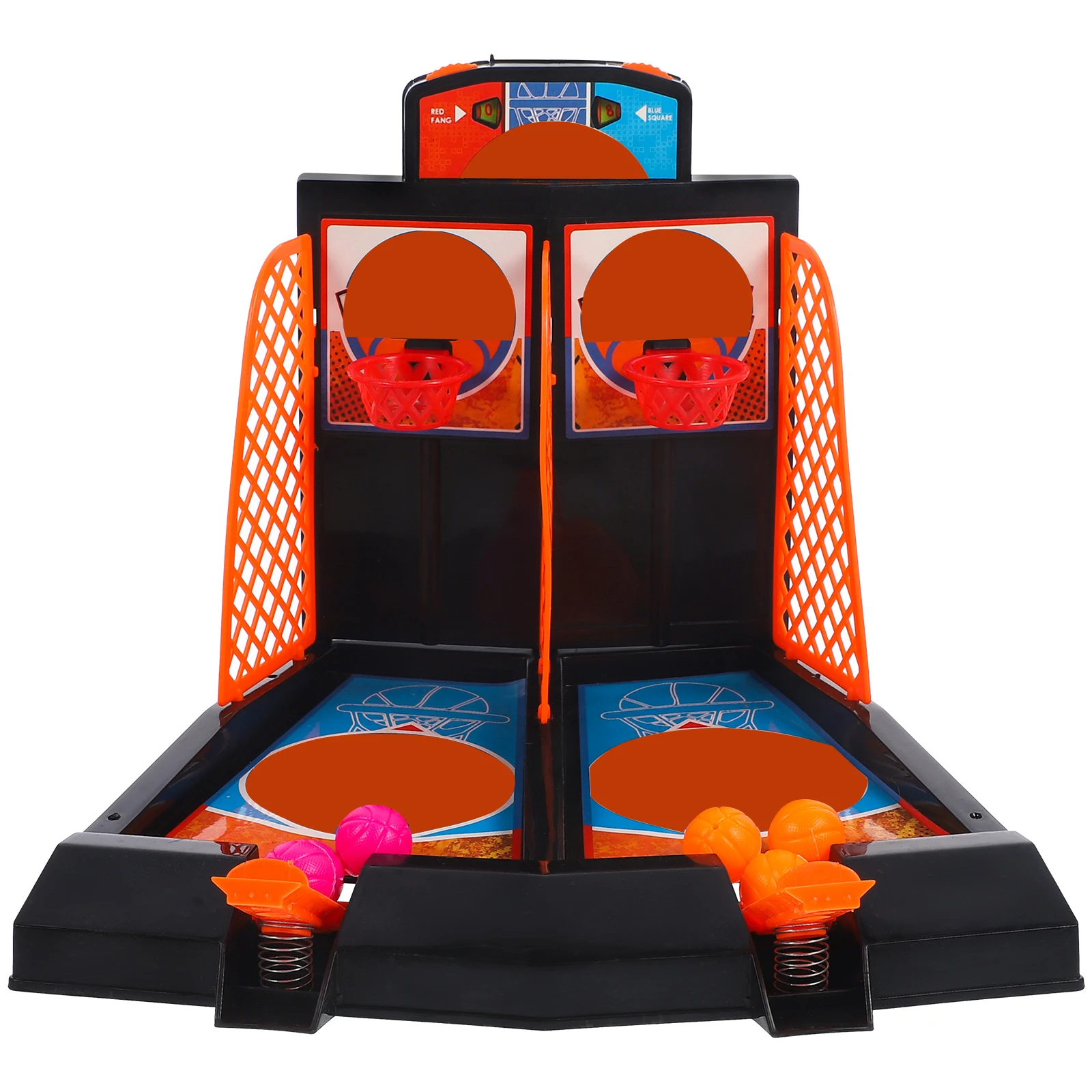 

1pc Finger Bounce Basketball For Kids Premium Press Trigger Game Set Portable Interactive Parent-Child Play Skill