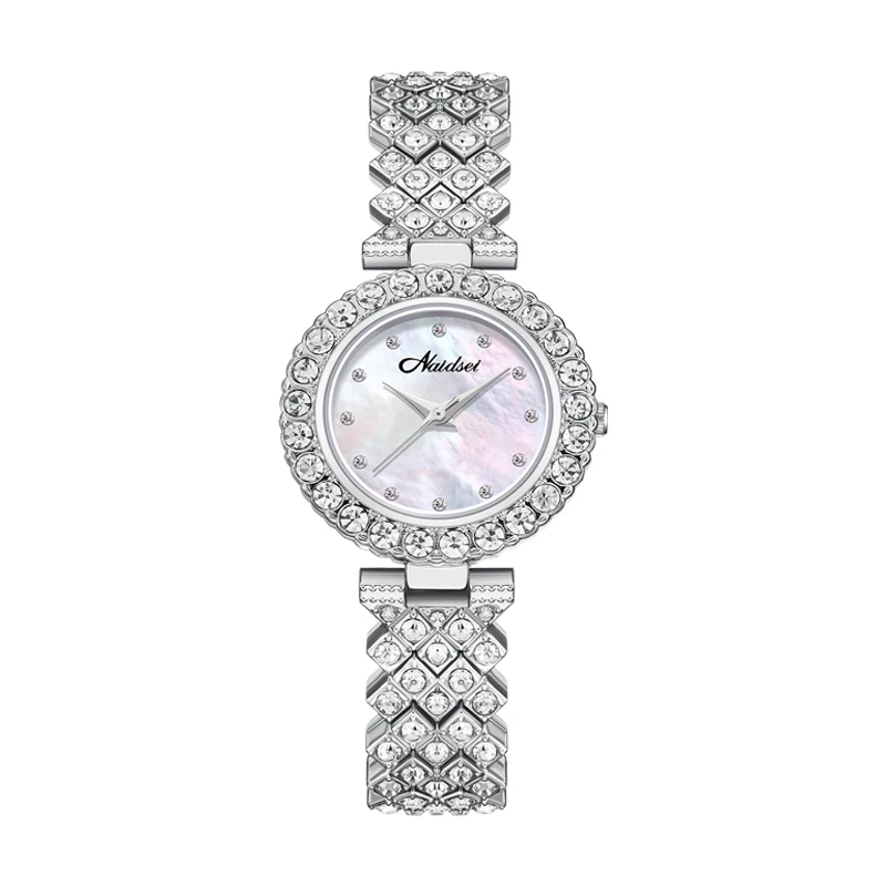 2024 Fashion Top Brand Luxury Watch Women Waterproof Crystal Women Dress Watch Fully Diamond Women Watches Ladies Watch Quartz