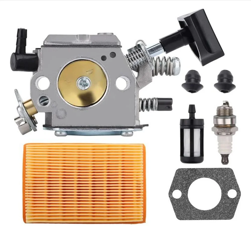 Carburetor Air Filter Fuel Filter Carburetor Kit For Stihl BR320 BR340 BR380 BR400 BR420 SR320 SR340 SR400 SR420 Backpack Blower