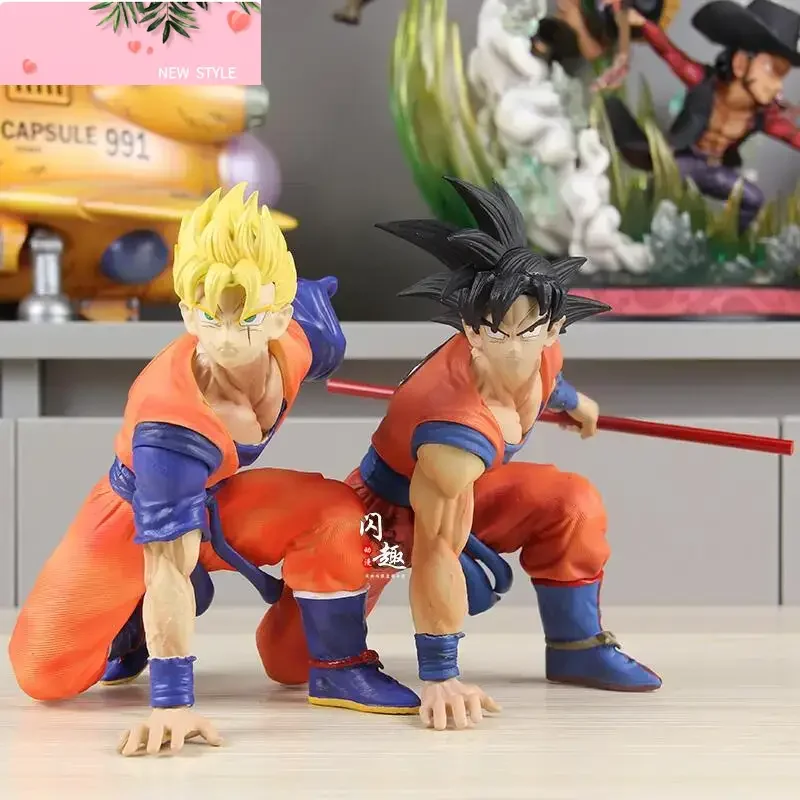 

16cm Dragon Ball Figures Son Goku Broken Arm Son Gohan Action Figures Pvc Model Statue Collection Decoration Toys Gift Ornaments