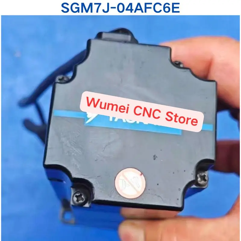 Second-hand test OK servo motor SGM7J-04AFC6E If you need other specifications, please consult