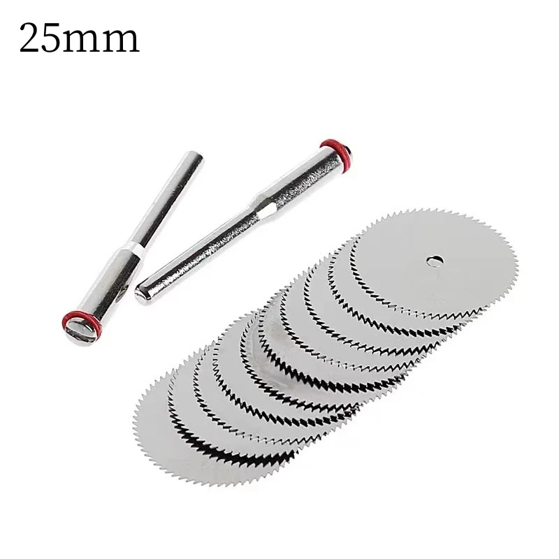 Cutting Discs Rotary Tools Cutting wheel for Dremel Tools Accessories 10pcs dremel Discs with 2pcs Mandrels 22mm 25mm 32mm tools