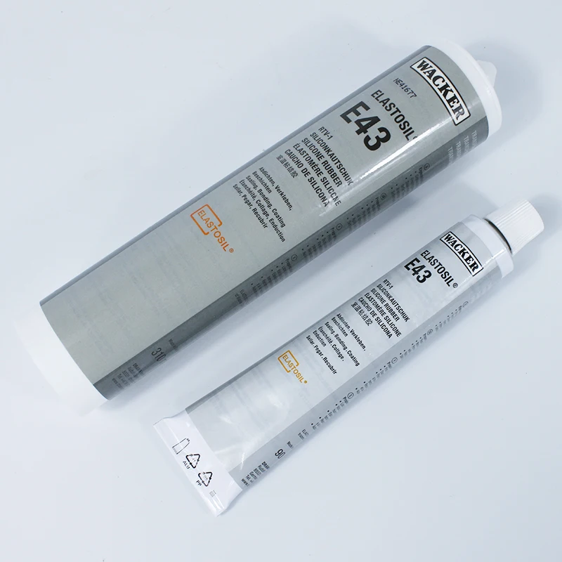 Германия Wacker E41 E43 Elastosil силиконовая резина RTV-1 медицинский пищевой силиконовый клей-герметик