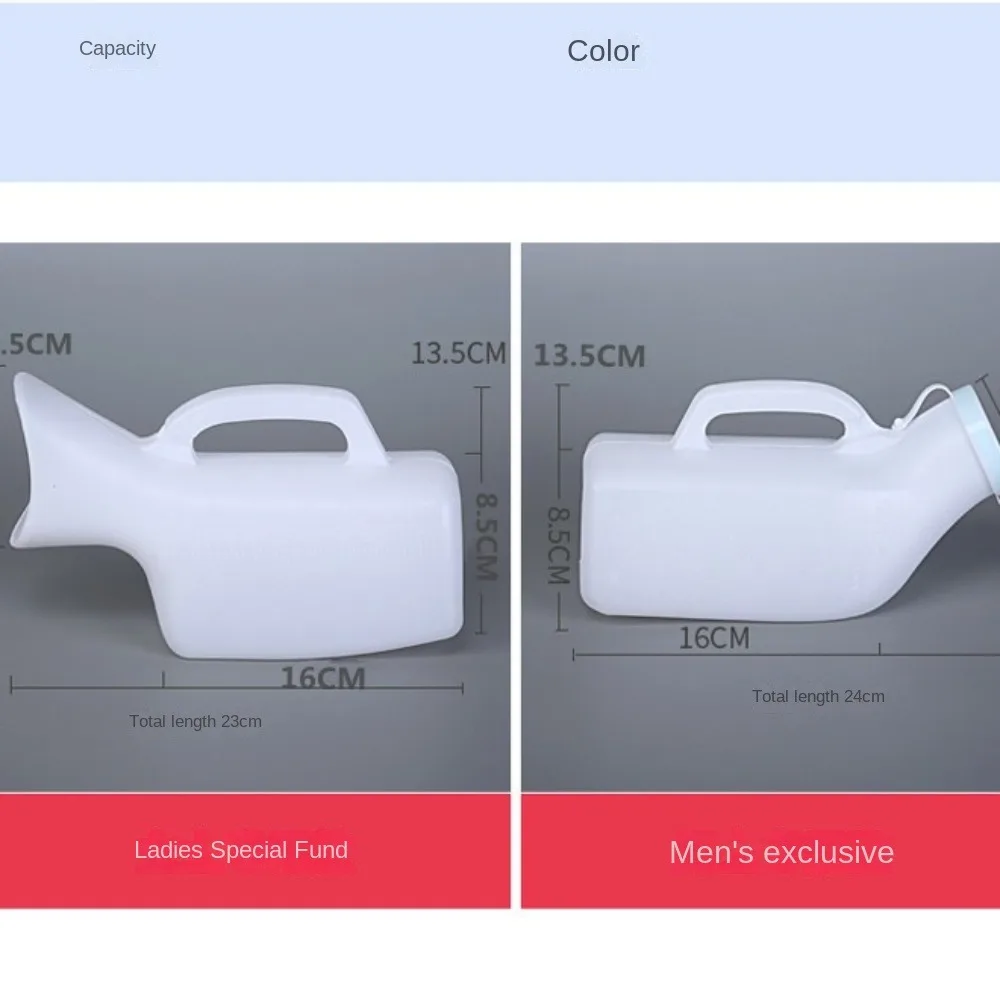 Elderly with Lid Men's Urinal Large Capacity Thick Women's Toilet Plastic Urine Storage Pregnant Women