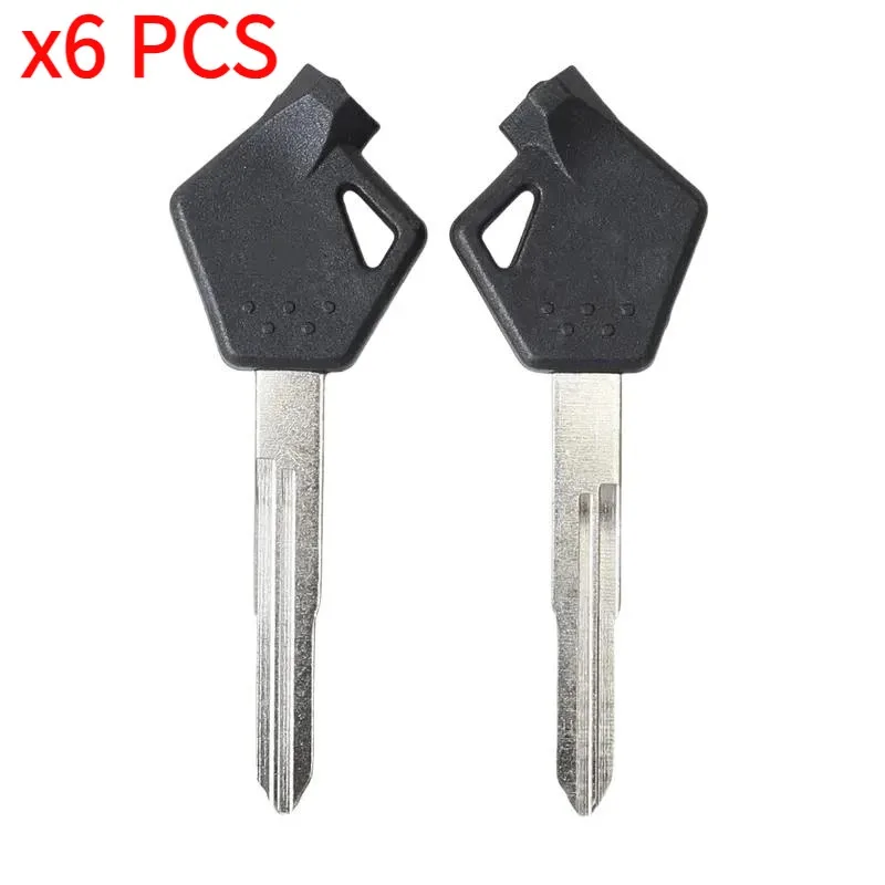 

6 Piece Blank Key Motorcycle Replacement Key Uncut Wrench For SUZUKI Qingqi UY 125 Small With Dolphin