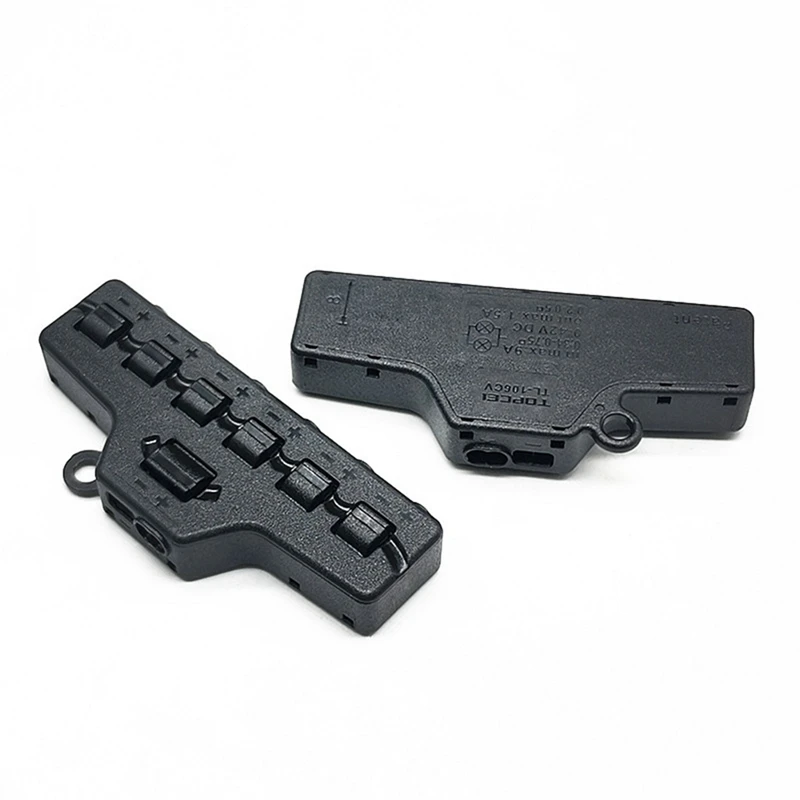 6-poorts snelsplitter Quick Connect Out Line Splitter Verlichting LED-strip Modelverlichting Spoorwegindeling