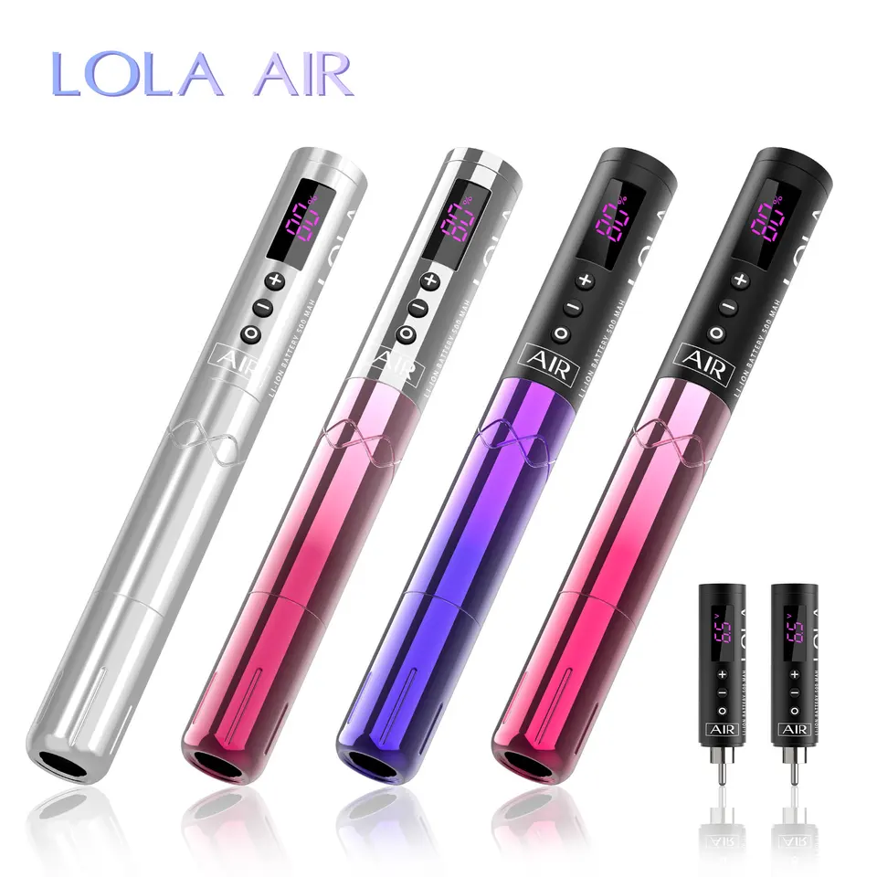 EZ LOLA AIR Wireless PMU Tattoo Machine 500mAh