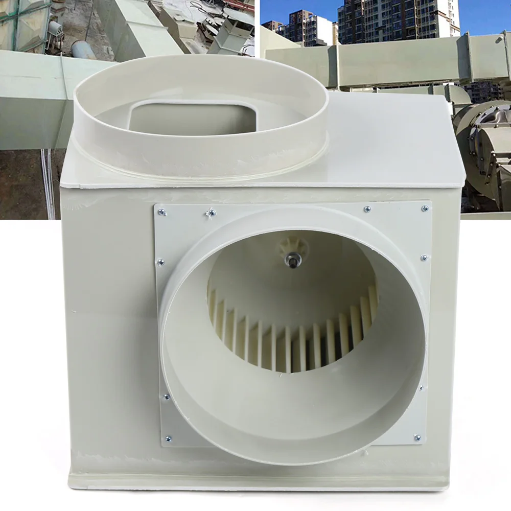 300W pp250 Centrifugal Blower Fan Fume Hood Air Blow Anti-corrosion