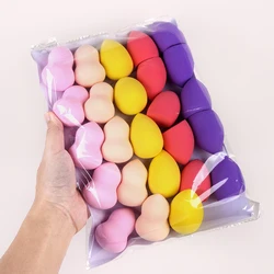 MAANGE 25PCS Makeup Sponge Beauty Egg Mix Size Cosmetic Puff for Cream Foundation Powder Blender Dry&Wet Use Makeup Puff