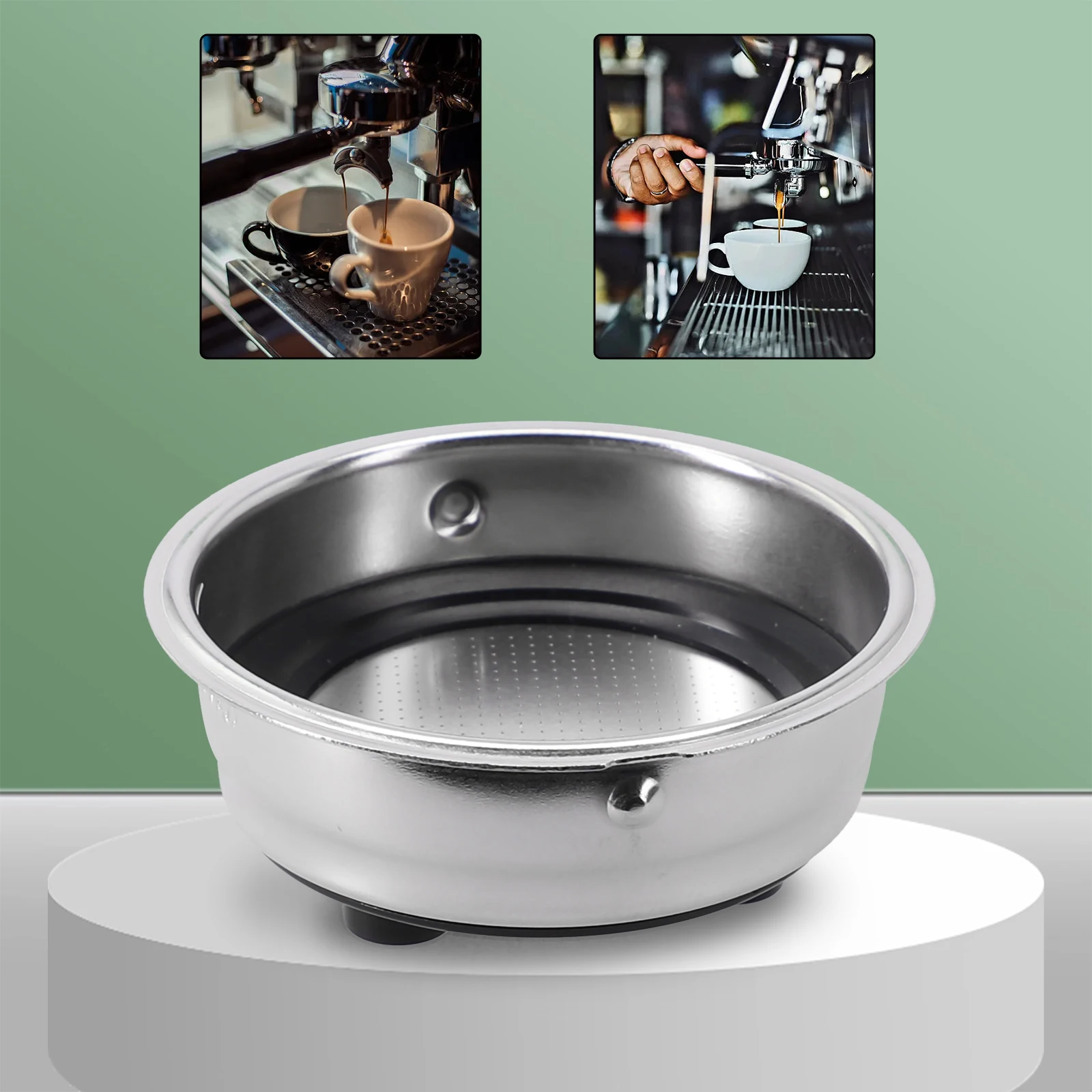 Cestello filtro caffè Cestello filtro caffè staccabile in acciaio inossidabile Cestello filtro Accessori da cucina per macchina da caffè