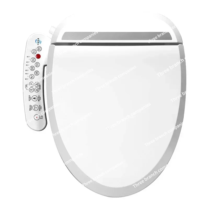 Extended Toilet Seat Toilet Seat, White, Endless Warm Water, Rear & Front Wash, LED Light, Wireless Remote Control (Extended)