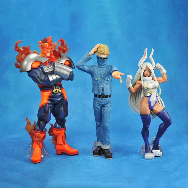 

В наличии оригинальная фигурка Ichiban Kuji Top5 My Hero Academia Mirko Endeavour Best Jeanist, аниме-фигурки, модель игрушки в штучной упаковке