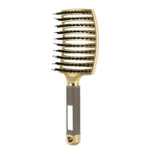 Antistatic Massage Salon Hair Brush, Women's Broken Nylon Brush, Wet Curly Hair, 1 PC 8 Main sales sales - №5