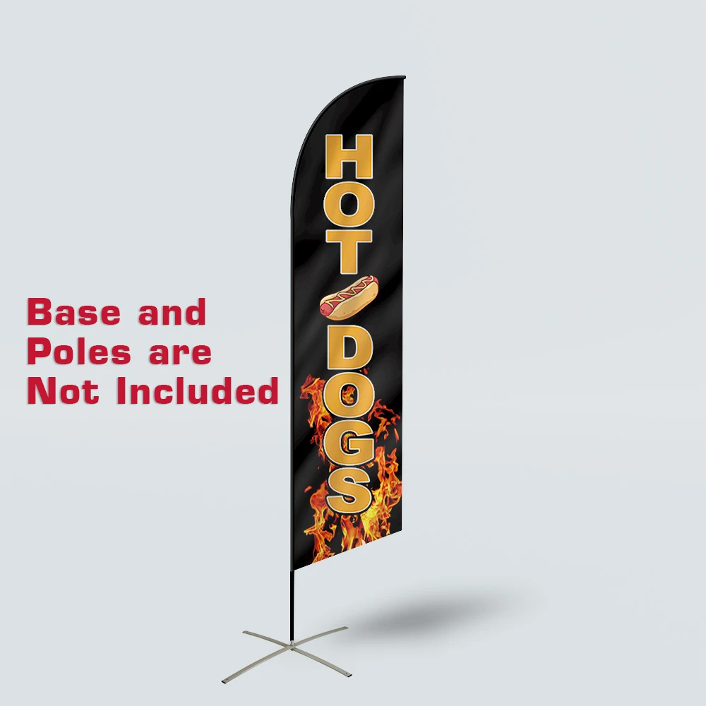 Venta caliente perros bandera Banner de publicidad
