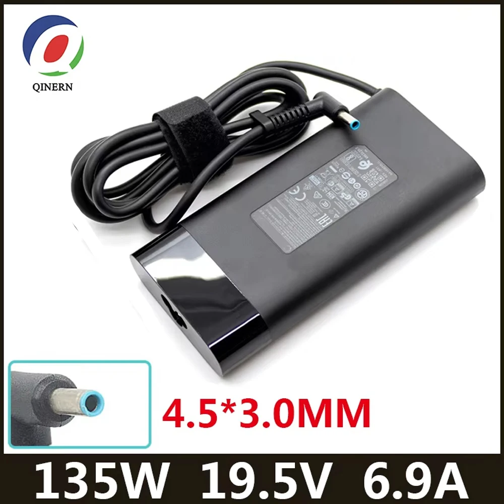 HP L15534-001 TPN-DA11 TPN-CA13 스펙터 노트북 충전기, 19.5V, 6.9A, 135W, 15x360, 오멘 15 17, 파빌리온 게이밍 15 17 전원 공급 장치