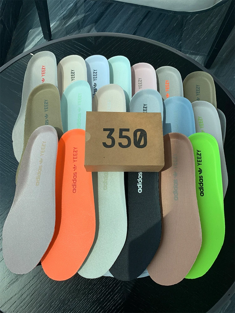 Suitable for nut 350v2 Insole Yeezy Starry White Black and Gray Taillight Ice Blue Asia European Limited Original Quali