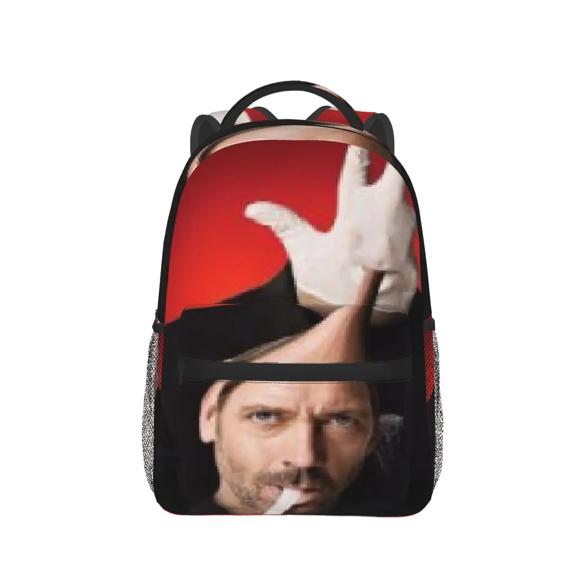 

Dr. Glove Taking His Houses Off Promo Backpack Hot Sale Daypack Large Capacity Boys Girls BookBag School Bag Shoulder Bags