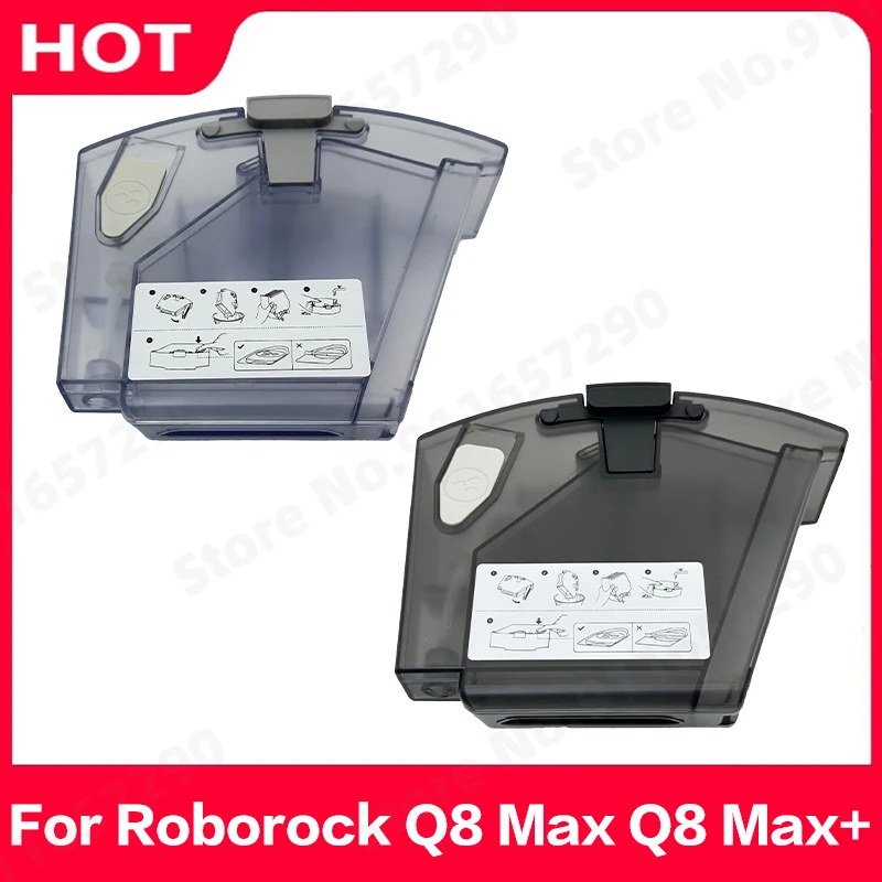 2-in-1 Ultron Lite-Dust Bin Water Tank Combo Unit Spare Parts For Roborock Q8 Max Q8 Max+ Accessories