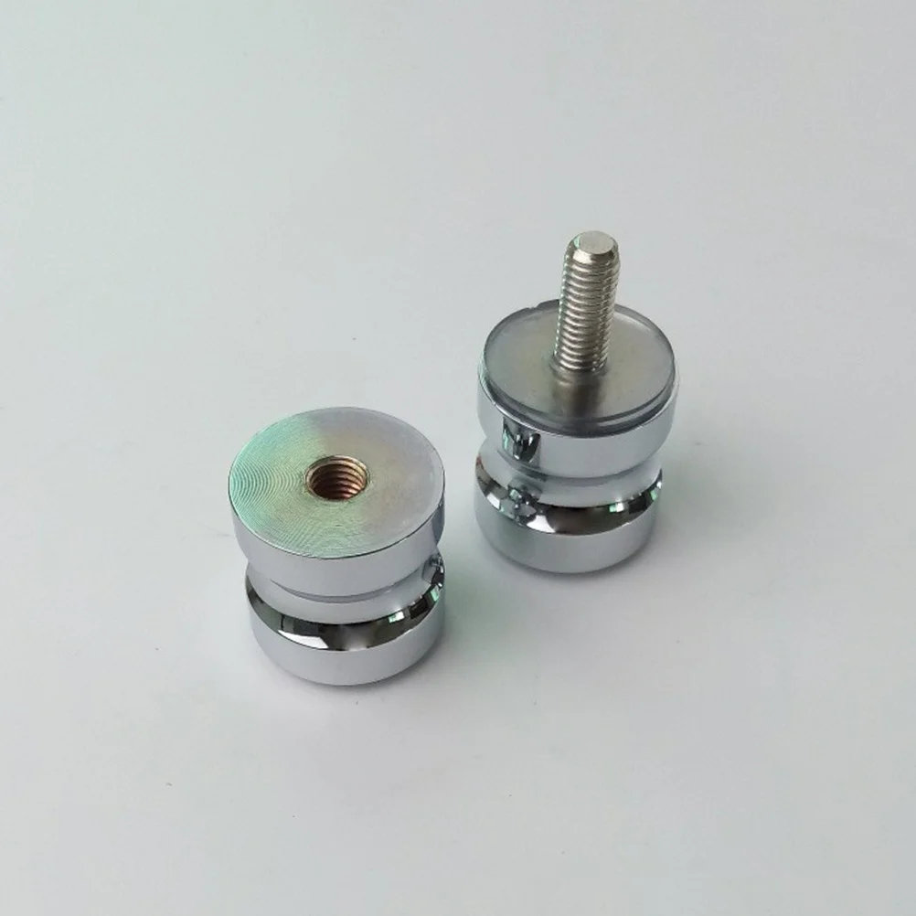 

Door Handle Stainless Steel Glass Door Pull Rust-Proof Round Cabinet Knob For Bathroom Home Office