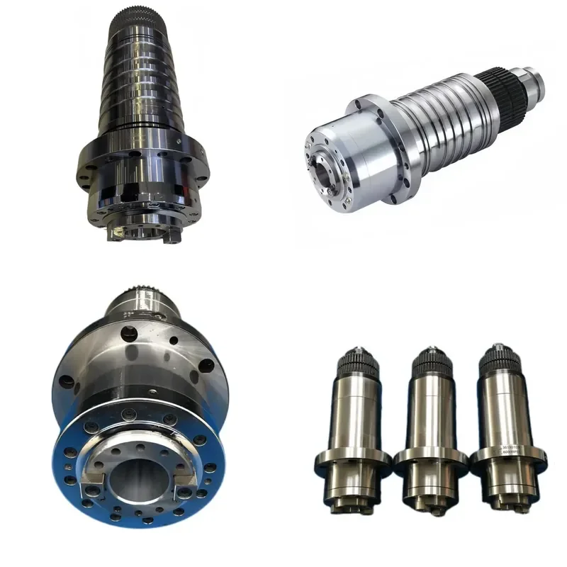 for Jeolutee CNC Machine Tool Center Automatic Tool Change Milling Spindle BT40-120 Belt Drive 6000rpm Core Component Bearing