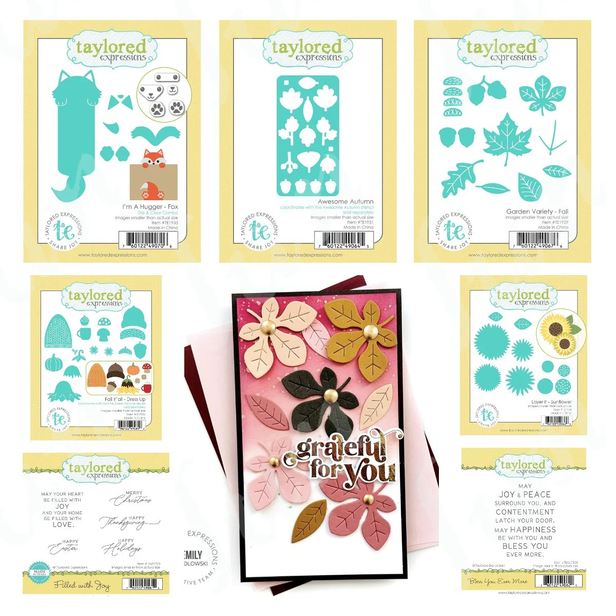 Hugger Fox Layered Sunflower Stencils Clear Stamps Metal Cutting Dies New Arrivals 2023 DIY Embossing Scrapbook Craft Decoration