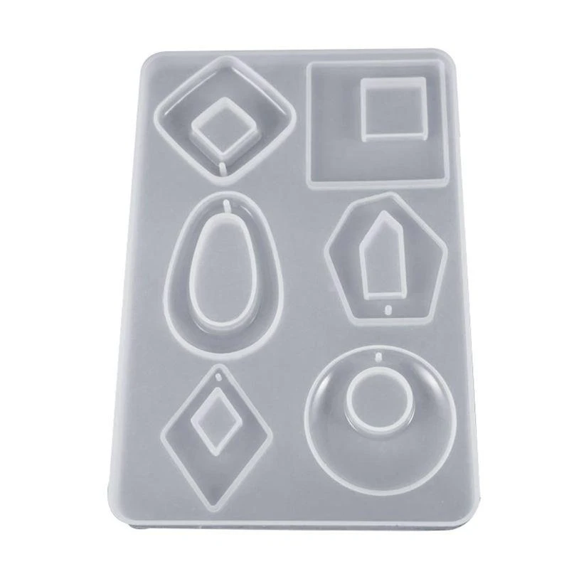 

Silicone Acrylic Earring Necklace Pendant Mold Resin Casting Mold Jewelry Making