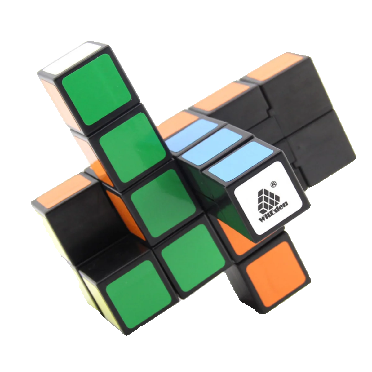 특이한 3D 225 매직 큐브 블랙 특수 모양의 225 직사각형 퍼즐 장난감 큐브 WitEden Intelligence Park Fidget Toys Gift